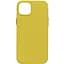 Чохол Leather Case для Apple iPhone 14 Canary yellow - мініатюра 1