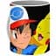 Кухоль GeekLand Покемон Го Pokemon Go Ash and Pikachy PG.01.14.601 330 мл білий - мініатюра 1