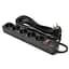 Мережевий фільтр живлення Patron 10 m3*1mm2 (SP-10510) 5 розеток BLACK (EXT-PN-SP-16510) - мініатюра 1