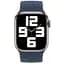 Ремінець CasePro Braided Solo Loop Abyss Blue Size S для Apple Watch 42mm/41mm/40mm/38mm - мініатюра 2