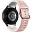 Ремешок для Samsung Galaxy Watch 4 40mm - розово-белый ширина крепления 20мм силикон Watchbands Scales (W18-3WB39441171) - миниатюра 1
