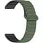 Ремінець DK CDK для Canyon Otto SW-86 20mm Silicone Shaped Magnetic Band (018822) (green / black) - мініатюра 1