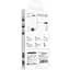 USB Cable Hoco U69 Portable 2-in-1 Lightning + IWatch Wireless Charger White 1m - мініатюра 2