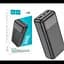 Зовнішній акумулятор Power bank HOCO J72B 30000mAh Повербанк для телефона / Павербанк Чорний - мініатюра 5