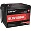 Аккумулятор Dumfume LiFePO4 12V (12.8V/100Ah/1280Wh) (Dum-12,8V/100Ah-MINI MAX) [164636] - миниатюра 1