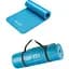Коврик для фитнеса и йоги Gymtek NBR 1.5 см голубой - миниатюра 1