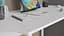 Комп'ютерний стіл Ferrum-decor Коді 75x100x60 білий ДСП Білий 16мм (FRD-101181) - мініатюра 3