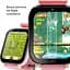 Дитячий GPS-годинник JETIX DF100 Pro Kids з вібродзвінком, 4G відеодзвінком і ліхтариком (Pink) - мініатюра 5