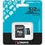 Карта пам'яті Kingston microSDXC Canvas Go! Plus 512GB Class 10 UHS-I U3 V30 A2 + SD адаптер (SDCG4/512GB) [139172] - мініатюра 4