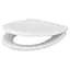 Сидіння для унітазу Cersanit Cersania (Delfi/Moduo) duraplast Soft Close K98-0239, Білий - мініатюра 1