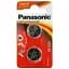 Батарейка Panasonic CR 2016 х 2 LITHIUM (CR-2016EL/2B) - мініатюра 1