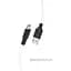 Кабель Hoco Micro USB Silicone X21 Plus 2 метра белый - миниатюра 1