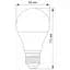 Лампочка TITANUM A60 12W E27 3000K (TLA6012273) - миниатюра 3