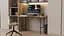 Стол письменный Line Тайм Ferrum-decor 750x1200x600 Черный металл ДСП Дуб Артизан 16 мм (FRD-104890) - миниатюра 2