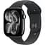 Смарт-годинник Apple Watch Series 11 GPS 42mm Jet Black Aluminum Case with Black Sport Band S/M (MEQT4) [145295] - мініатюра 1