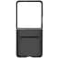 Кожаный чехол Leather Case (AAA) для Samsung Galaxy Z Flip6 Black - миниатюра 3