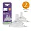 Соска силіконова Philips AVENT Natural Середній потік 2 шт. (SCY963/02) - мініатюра 1