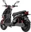Електроскутер Двомісний Corso Hurricane (2500W 72V/40Ah) Червоний - мініатюра 3