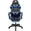 Кресло геймерское Kruger&Matz GX-150 с подставкой для ног Black/Blue - миниатюра 3
