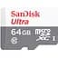 Карта пам'яті SanDisk 64GB microSD class 10 Ultra Light (SDSQUNR-064G-GN3MN) - мініатюра 1