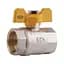 Кран кульовий SD Plus 3/4" ВР для газу (метелик) SD602G20 - мініатюра 1