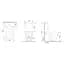 Унитаз-компакт Damixa Palace Grand 468700SC с сидением Soft Close, Белый - миниатюра 2