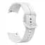 Ремінець для Samsung Galaxy Watch 5 40mm - білий ширина кріплення 20мм силікон розмір L Watchbands Five Classic (W20-2WB66250038) - мініатюра 2