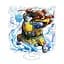 Акриловая фигурка Ван Пис Джимбей One Piece Jinbe 10 см - миниатюра 1