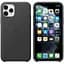 Оригінальний шкіряний чохол Apple Leather Case для iPhone 11 Pro Max (6.5") Black (MX0E2ZM/A) - мініатюра 4