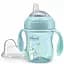 Поїльник з м'яким носиком Chicco Transition Cup 200 мл 4м+ блакитний (06911.25) - мініатюра 1