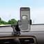 Кріплення для телефону Hoco H15 Fair push-type car holder center console чорний - мініатюра 2