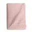 Полотенце вафельное Cosas Greek Waffle Flamingo 75x130 см, бежево-розовое - миниатюра 1