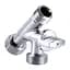 Кран кульовий з притискною гайкою Arco Conecta 1/2″х1/2″х3/4″ 280020 000019852 - мініатюра 1
