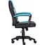 Геймерське дитяче крісло GT Racer X-1414 Black/Light Blue [122622] - мініатюра 3