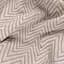 Плед хлопковый Cosas ZIGZAG CS2 180х230 см бежевый (Plaid_Zigzag_03Magnolia_180x230) - миниатюра 5