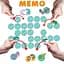 Дитяча настільна гра Лото + мемо Зоопарк Magdum ME5032-21 EN - мініатюра 2