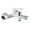 Смеситель для ванны Haiba Alex 009 Euro white/chrome HB9568 Белый матовый - миниатюра 1