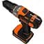 Дрель-шуруповерт Black+Decker MT218K 18V 1.5Ah [89311] - миниатюра 4