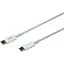 Мережевий зарядний пристрій XO L102 EU Dual PD2.0/3.0 type-C port 35W QC2.0/3.0 Type-C to Type-C White - мініатюра 3