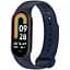 Ремінець для фітнес-браслета Lemfo для Xiaomi Mi Band 8 і 9 темно-синій - мініатюра 1