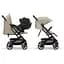 Коляска Cybex Beezy Almond Beige (з бампером) (524000183) - мініатюра 5