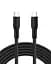Кабель Belkin USB-C > USB-C заряджання/синхронізації 3м, 240Вт, Type-C, плетений, чорний teh0013680 - мініатюра 2