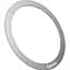 Пластини для автотримачів Baseus Halo Series Magnetic Metal Ring Silver (PCCH000012) [117260] - мініатюра 3