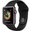 Смарт-годинник Apple Watch Series 3 GPS 42mm Space Gray with Black Sport Band [MTF32] [35446] - мініатюра 1
