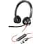 Гарнітура Poly BlackWire C3320 M USB-С + USB-C/A Adapter HS Stereo (8X220AA) - мініатюра 1