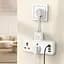 СЗУ Hoco AC12A Reise (PD30W/1C3A) +Socket White - миниатюра 5