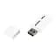 USB флеш накопичувач Goodram 128GB UME2 White USB 2.0 (UME2-1280W0R11) - мініатюра 2