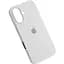 Чохол Silicone Case для Apple iPhone 16 Plus White AA [115100] - мініатюра 2