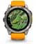 Смарт-годинник Garmin Fenix 8 51mm AMOLED Sapphire Titanium w. Spark Orange/Graphite Silicone Band (010-02905-10/11) - мініатюра 6