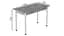 Стол кухонный Ferrum-decor Бенита 75x120x70 Белый ДСП Бетон 16мм (FRD-105567) - миниатюра 4